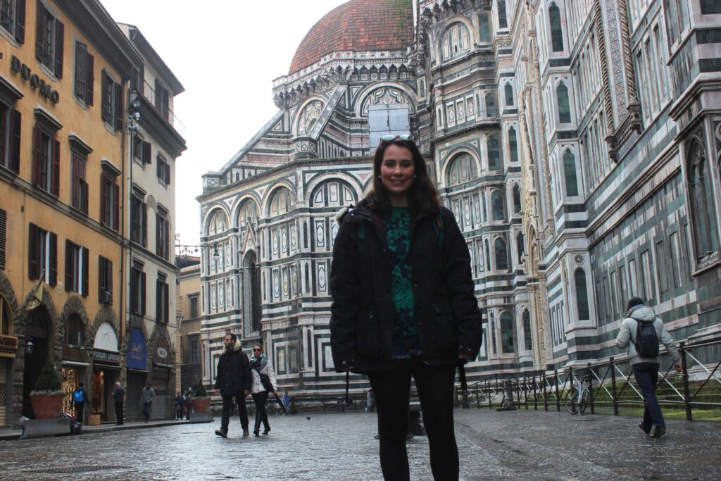 by the duomo in florence italy