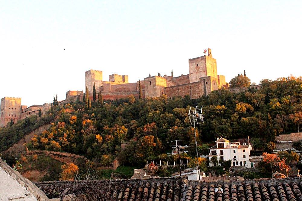 View of the Alhambra from the Albayzin 