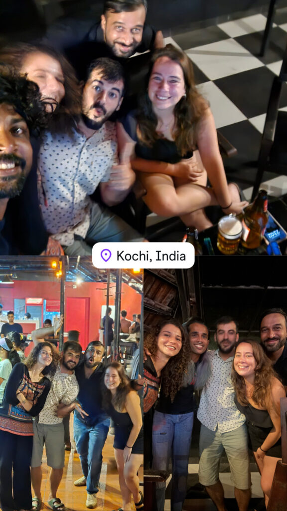 Nights out in Fort Kochi