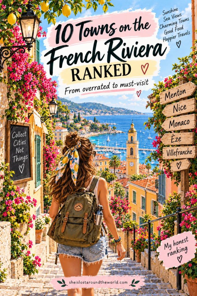 10 towns on french riviera