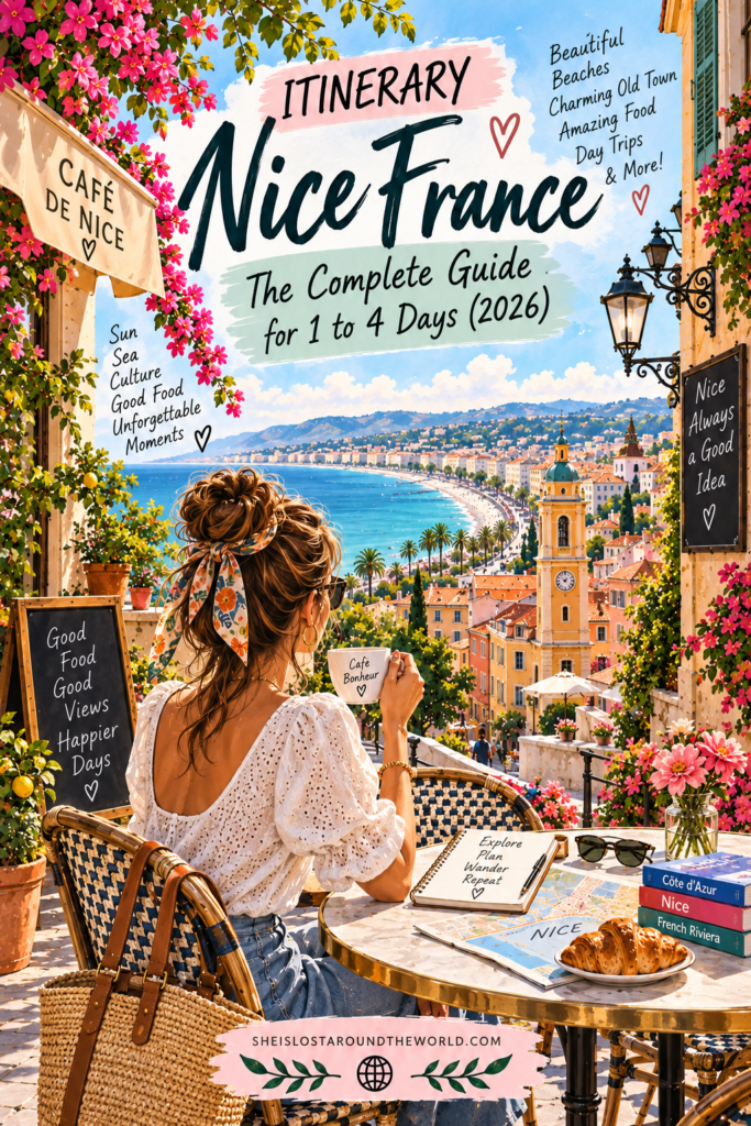 itinerary nice france