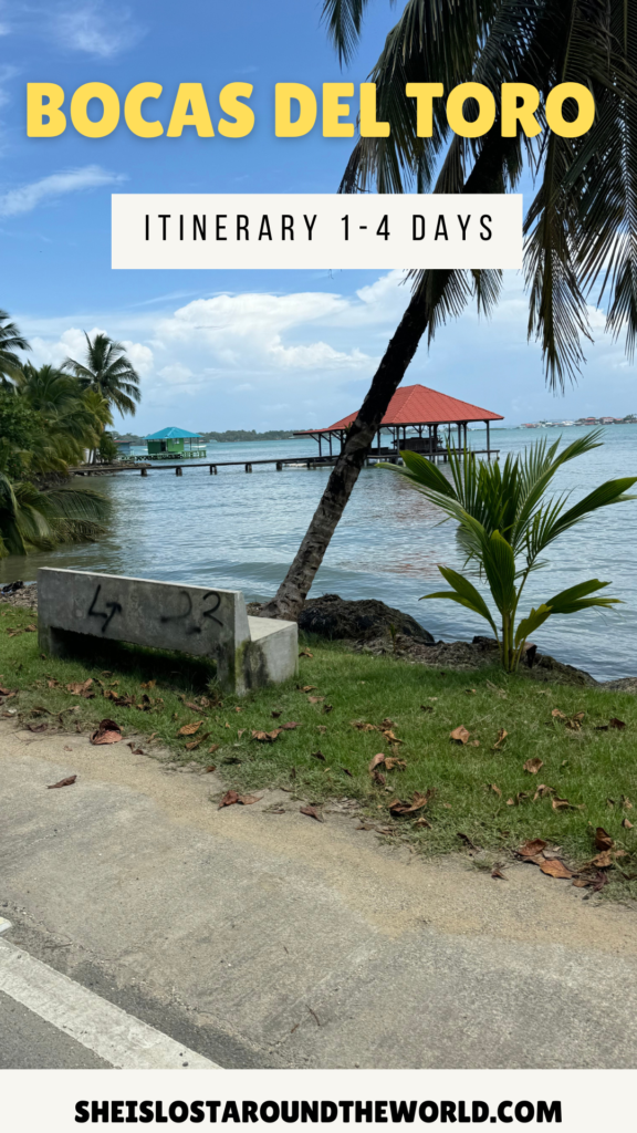 bocas del toro itinerary